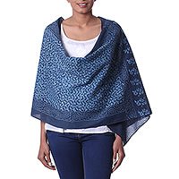 Cotton batik shawl,