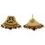 Gold plated hessonite chandelier earrings, 'Glorious Glamour' - Gold Plated Hessonite Chandelier Earrings from India (image 2c) thumbail