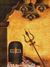 'Shiva Lingam II' - Brown and Orange Hindu Art Painting with Symbols of Shiva thumbail