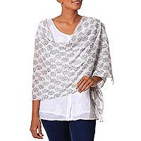 Cotton shawl,