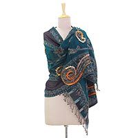 Wool shawl,