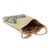 Cotton shoulder bag, 'Beige Delight' - Cotton Shoulder Bag Beige Floral Motifs from India (image 2d) thumbail