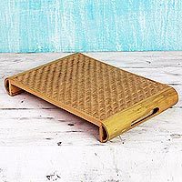 Bamboo tray,