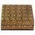 Wood decorative box, 'Leafy Gold' - Hand Painted Decorative Box in Gold Tone from India (image 2a) thumbail