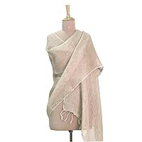Linen shawl Classy Beige India