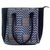 Batik cotton tote handbag, 'Azure Zigzag' - 100% Cotton Batik Tote Handbag in Azure from India (image 2a) thumbail