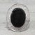 Onyx cocktail ring, 'Entrancing Magic' - Sterling Silver and Onyx Cocktail Ring from India (image 2b) thumbail