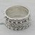 Sterling silver stacking rings, 'Loving Waves' (set of 5) - Sterling Silver Stacking Band Rings (Set of 5) from India thumbail