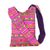 Embroidered sling bag, 'Sweet Happiness' - Bubblegum Pink Embroidered Sling Bag India Accessories (image 2a) thumbail