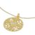 Gold plated peridot pendant necklace, 'Sparkling Vines in Green' - Artisan Crafted Gold Plated Peridot Indian Pendant Necklace (image 2d) thumbail
