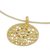 Gold plated garnet pendant necklace, 'Sparkling Vines in Red' - Artisan Crafted Gold Plated Garnet Indian Pendant Necklace (image 2d) thumbail