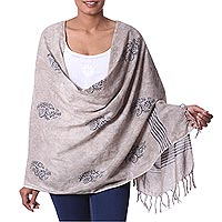 Cotton shawl Desert Allure India