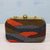 Beaded evening bag, 'Vibrant Waves' - Multicolor Beaded Evening Bag Clutch and Shoulder Bag Style thumbail