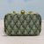 Brocade evening bag, 'Paisley Garden' - Green Paisley Evening Bag with Shoulder Strap from India thumbail