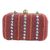 Embellished evening bag, 'Sparkling Grandeur' - Glittering Beaded Evening Bag Clutch and Shoulder Bag Style (image 2a) thumbail