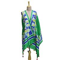 Silk shawl,