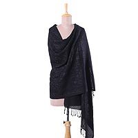Wool shawl,