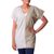 Cotton tunic, 'Duality' - Artisan Handwoven Two-Tone Cotton Tunic from India (image 2a) thumbail