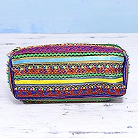 Embellished pouch Joyful Stripes India
