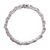 Amethyst link bracelet, 'Beautiful Sparkle' - Amethyst and 925 Silver Link Bracelet from India (image 2d) thumbail