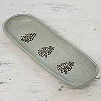 Ceramic tray,