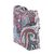Cotton tote bag, 'Paisley Winter' - Grey Floral and Paisley Embellished Cotton Tote Bag (image 2a) thumbail