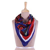 Silk scarf,