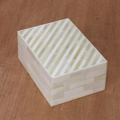 Bone decorative box, The Wall