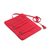 Brocade jewelry roll, 'Flowery Magic in Crimson' - Floral Motif Jewelry Roll in Crimson from India (image 2d) thumbail