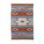 Wool dhurrie rug, 'Grand Palace' (3x5) - 3x5 Wool Dhurrie in Burnt Orange and Smoke from India thumbail
