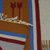 Wool dhurrie rug, 'Grand Palace' (3x5) - 3x5 Wool Dhurrie in Burnt Orange and Smoke from India (image 2b) thumbail
