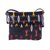 Batik leather sling, 'Beautiful Trend' - Handcrafted Adjustable Batik Leather Sling from India (image 2a) thumbail