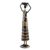 Iron tealight candle holder, 'Light Your Path' - Hand Painted Rustic Iron Tealight Candle Holder from India (image 2c) thumbail