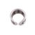 Sterling silver wrap ring, 'Stylish Weave' - Weave Motif Sterling Silver Wrap Ring from India (image 2c) thumbail