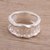 Sterling silver band ring, 'Modern Lines' - Modern Sterling Silver Band Ring from India thumbail