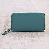 Leather wallet,