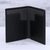 Leather card holder wallet, 'Reliable Black' - Leather Card Holder Wallet in Black and Grey (image 2b) thumbail