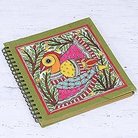 Handmade paper photo album,
