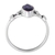 Iolite cocktail ring, 'Glorious Marquise' - Iolite and Sterling Silver Cocktail Ring from India (image 2b) thumbail