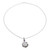 Rainbow moonstone and amethyst pendant necklace, 'Divine Antique' - 925 Sterling Silver Rainbow Moonstone Amethyst Necklace (image 2c) thumbail