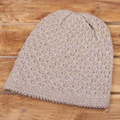 Wood blend hat, Himalayan Comfort in Ecru