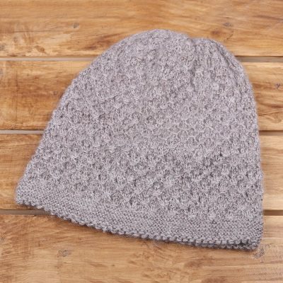 Wood blend hat, Himalayan Comfort in Lilac