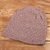 Wood blend hat, 'Himalayan Comfort in Nutmeg' - Hand Knitted Nutmeg Brown Wool Blend Hat from India thumbail