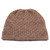 Wood blend hat, 'Himalayan Comfort in Nutmeg' - Hand Knitted Nutmeg Brown Wool Blend Hat from India (image 2a) thumbail