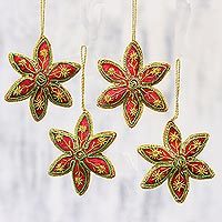 Beaded ornaments,