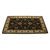 Wool area rug, 'Persian Floral Magnificence' (5x8) - Black Ivory and Brown Floral Hand Tufted Wool Area Rug (5x8) (image 2c) thumbail