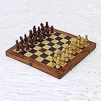 Wood chess set,