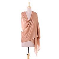 Cashmere and silk blend shawl,