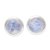 Rainbow moonstone stud earrings, 'Moonlit Pools' - Rainbow Moonstone and Sterling Silver Stud Earrings (image 2a) thumbail