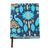 Cotton journal, 'Garden of Royalty' - Handcrafted Cotton Journal with Geometric Motifs from India (image 2b) thumbail
